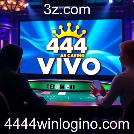 A Revolução dos Jogos ao Vivo no 4444win com login
