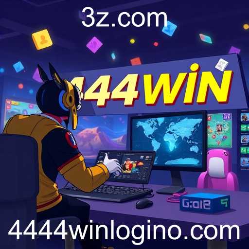 A Evolução dos Jogos Online e o Papel do 4444win com login